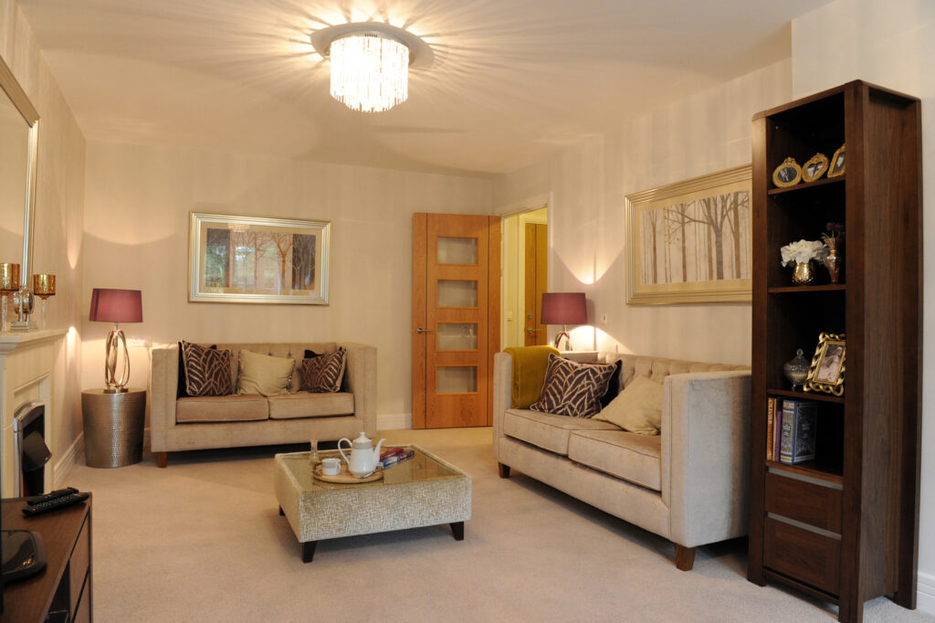 Ravenshaw Court – Apartment Living Room