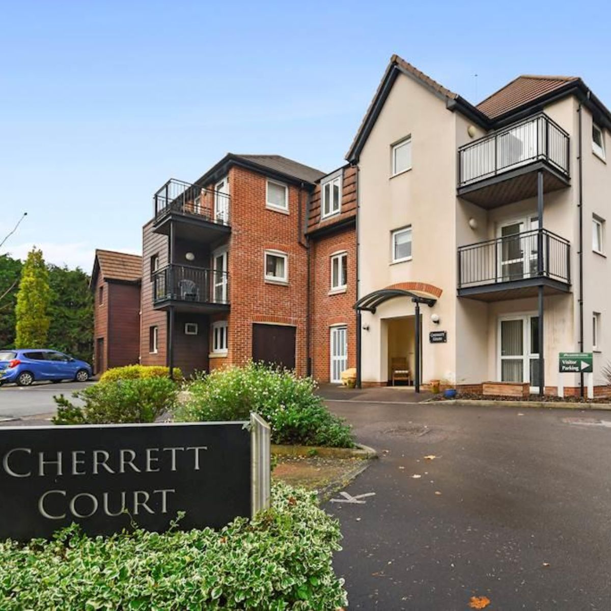 cherrett court retirement home in ferndown