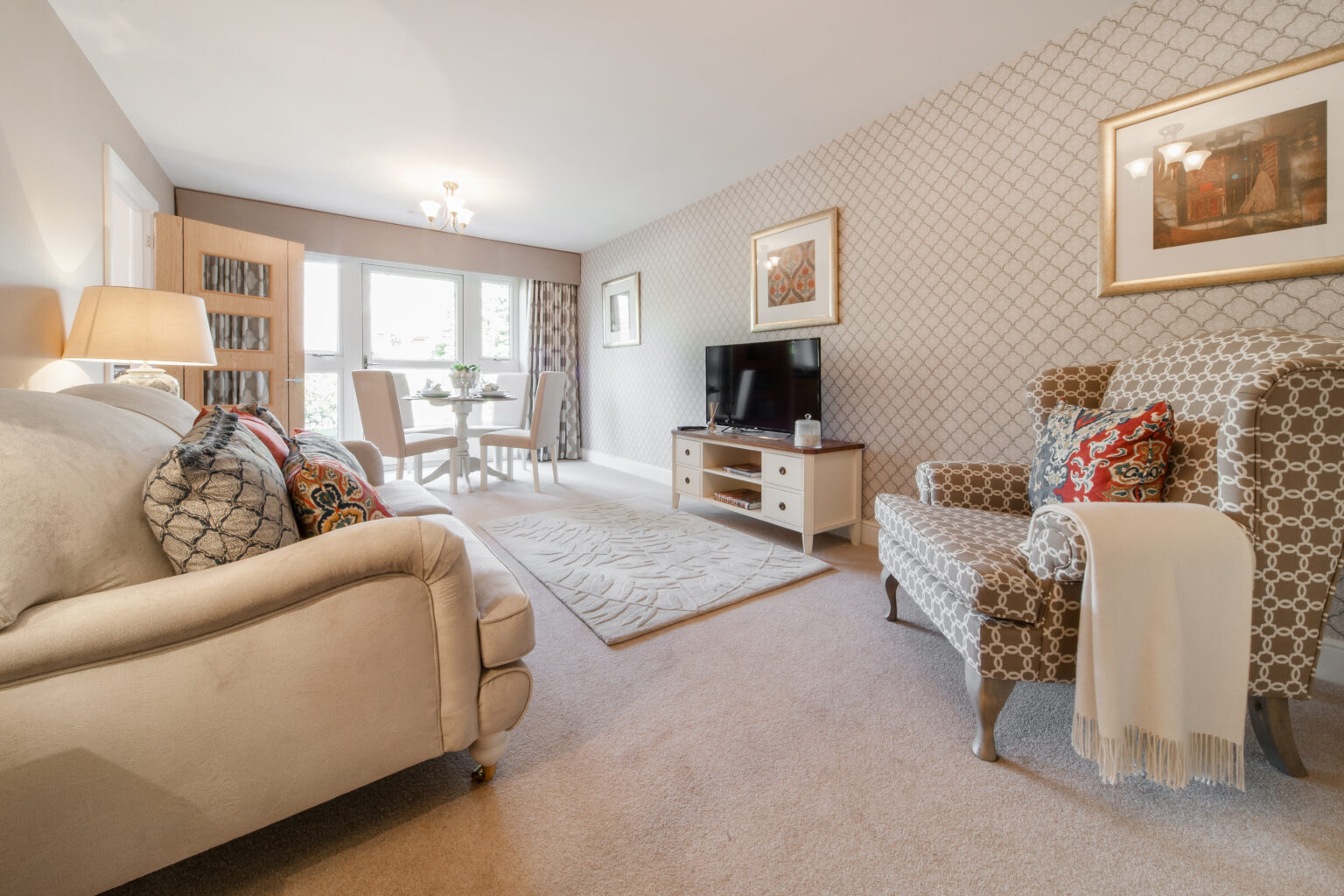 Humphrey Court, Stafford one bed lounge