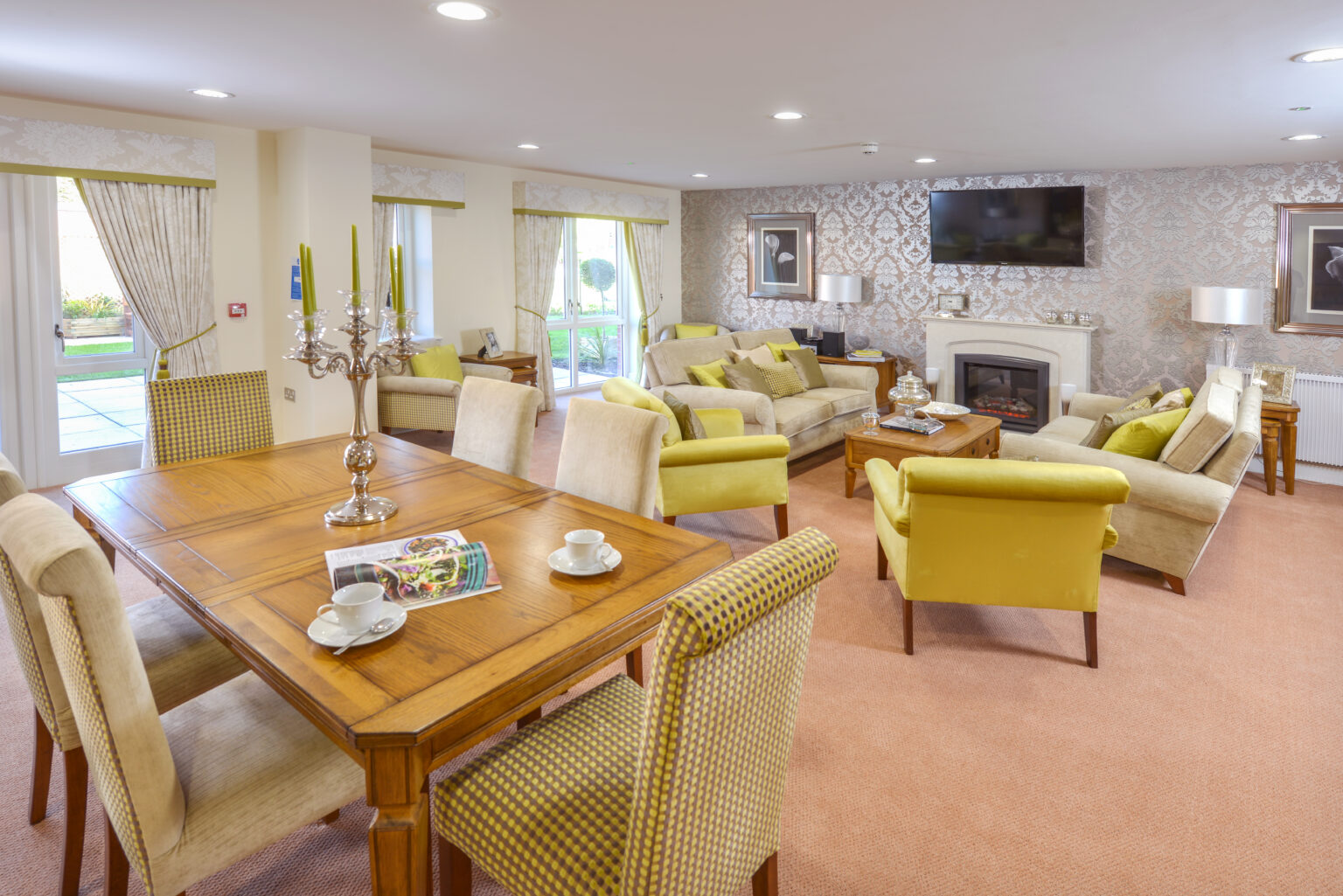 St Clements court lounge,